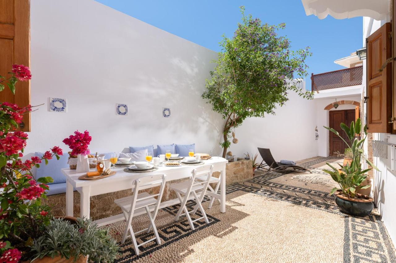 Villa Lindia Lindos  Luaran gambar